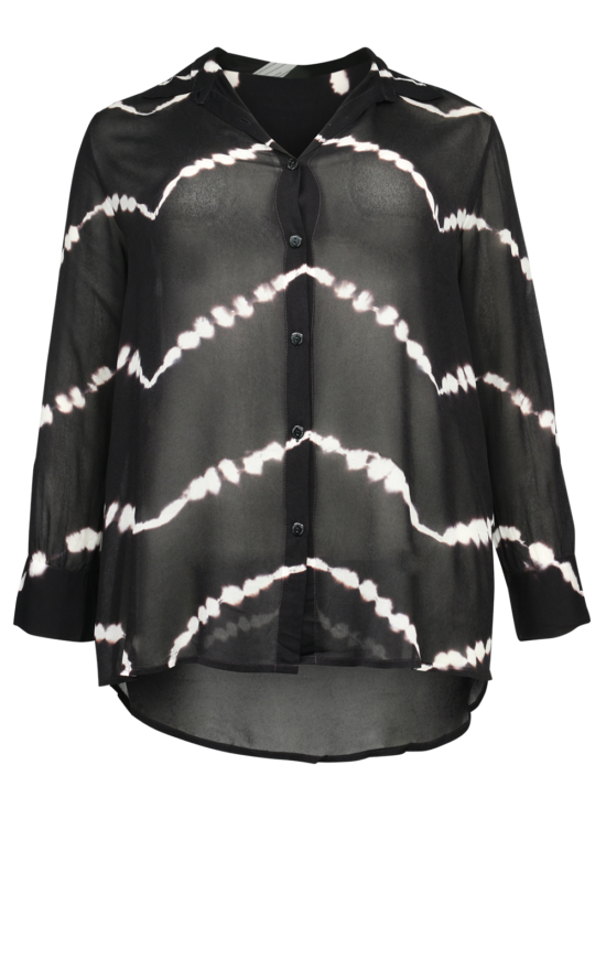 Oversized Hand Painted Blouse product photo.