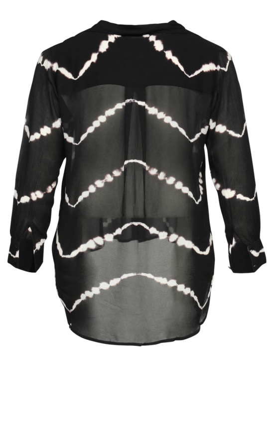 Oversized Hand Painted Blouse product photo.