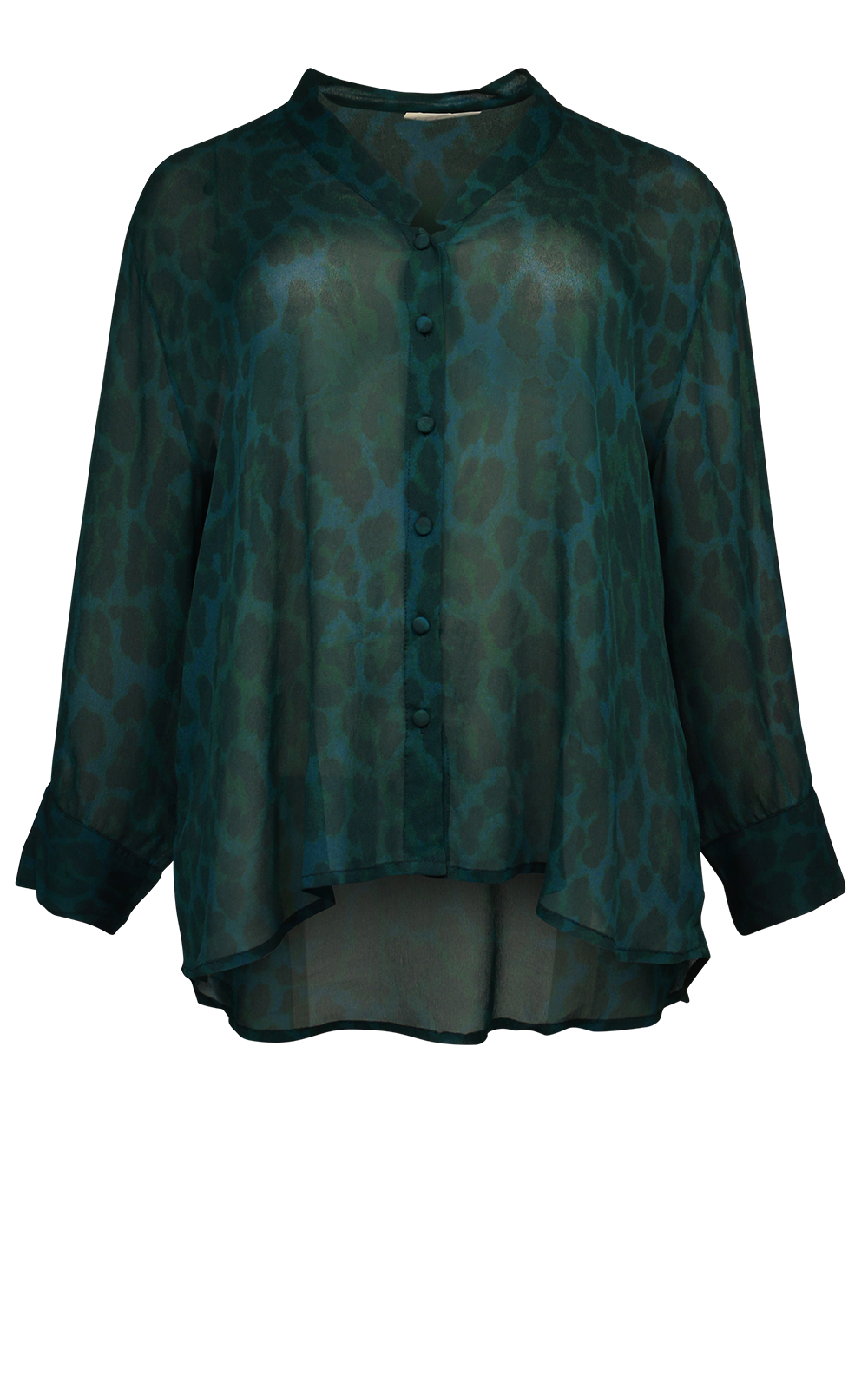 Leopard Print Blouse product photo.