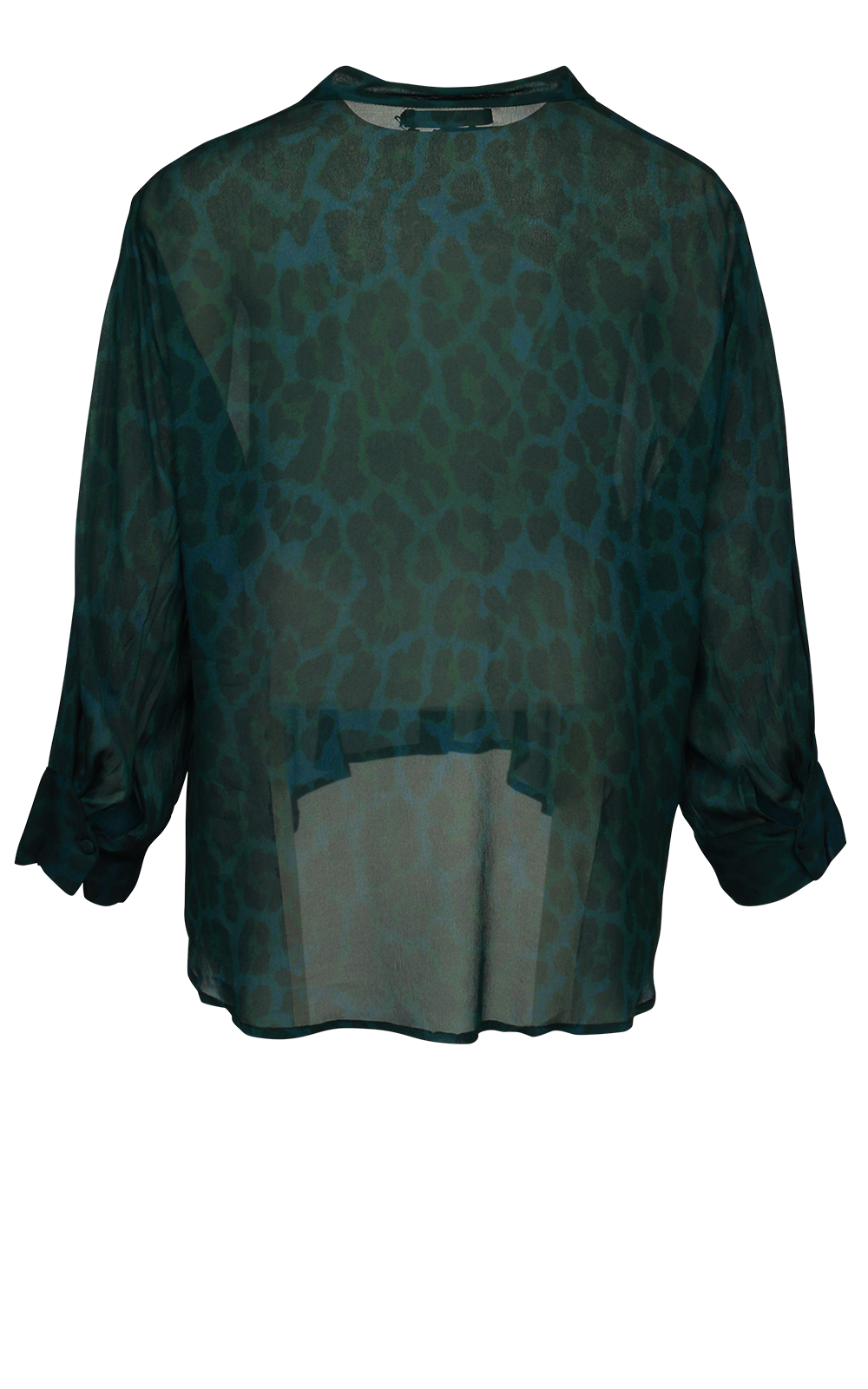 Leopard Print Blouse product photo.