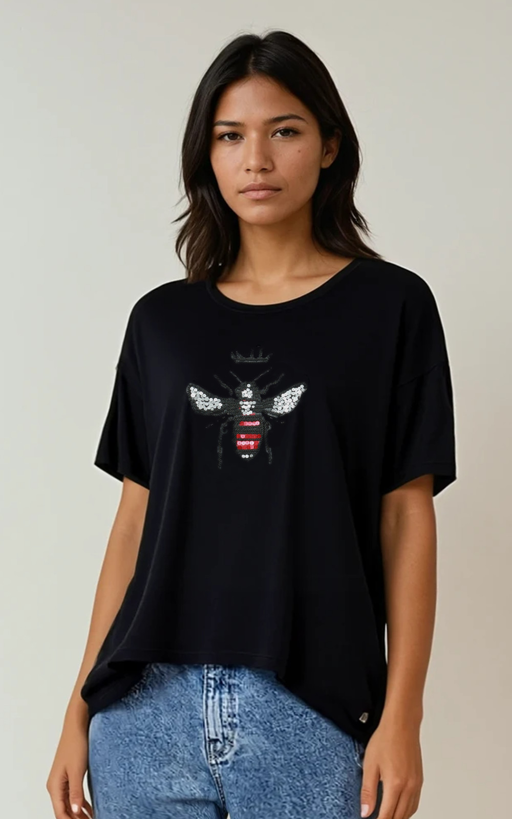 Relaxed Fit Tee product photo.
