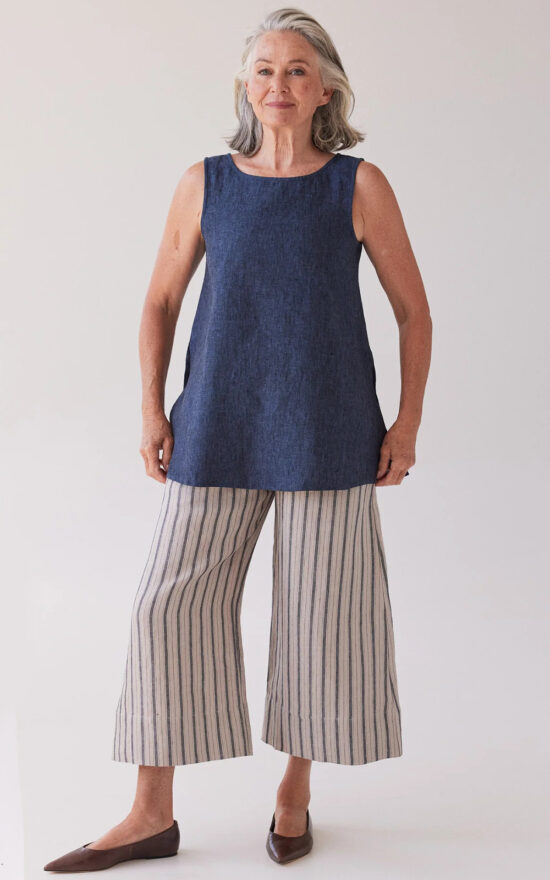 Asher Sleeveless Top product photo.
