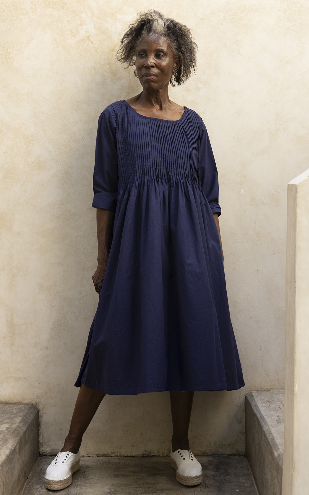 Asili Dress Cotton Poplin product photo.