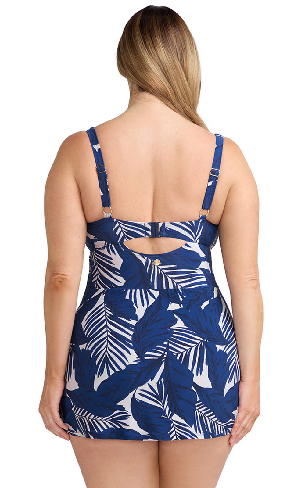 Corbet Sq Nk Dd/E Underwire Swimdress product photo.