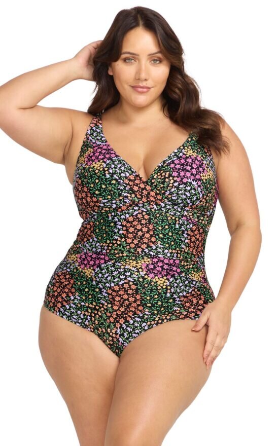 Delacroix Soft D-G Cup Cross Over One Piece product photo.