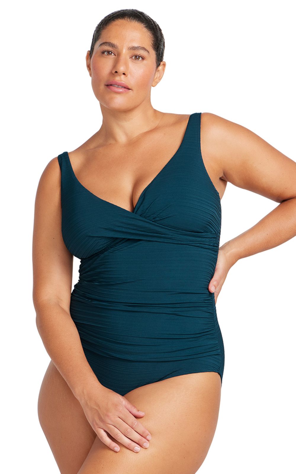 Delacroix Soft D-G Cup Cross Over One Piece  product photo.