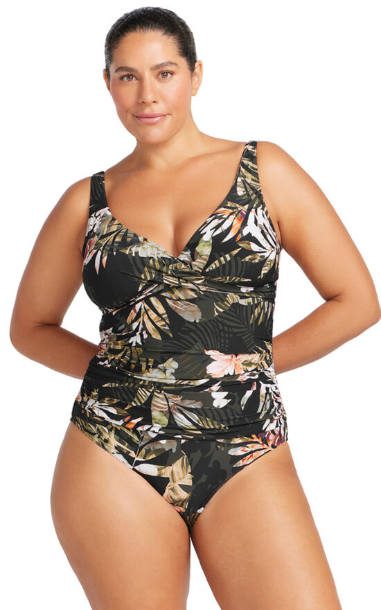 Delacroix Soft D-G Cup Cross Over One Piece product photo.