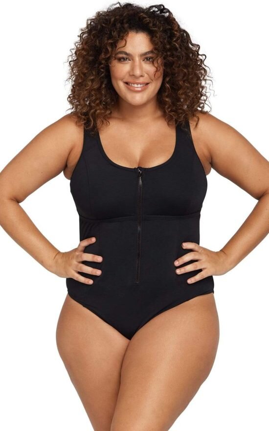 Fuseli Soft Cup Zip Front 1PC product photo.