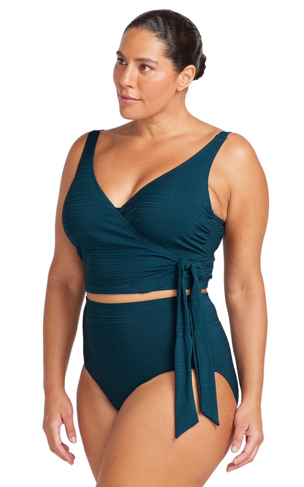 Hayes Underwire D/Dd Cup Midriff Bikini Top  product photo.