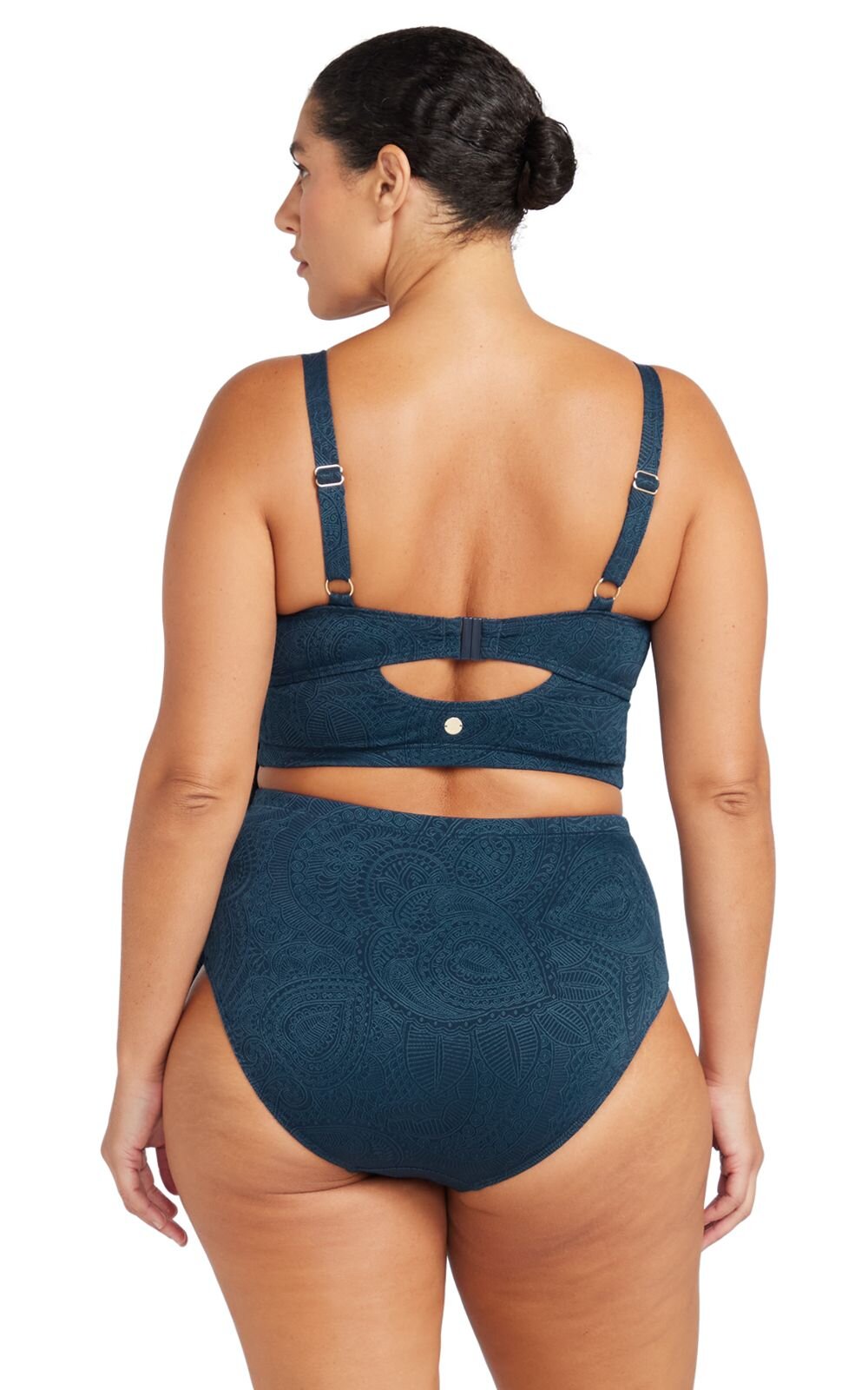 Hayes Underwire D/Dd Cup Midriff Bikini Top product photo.