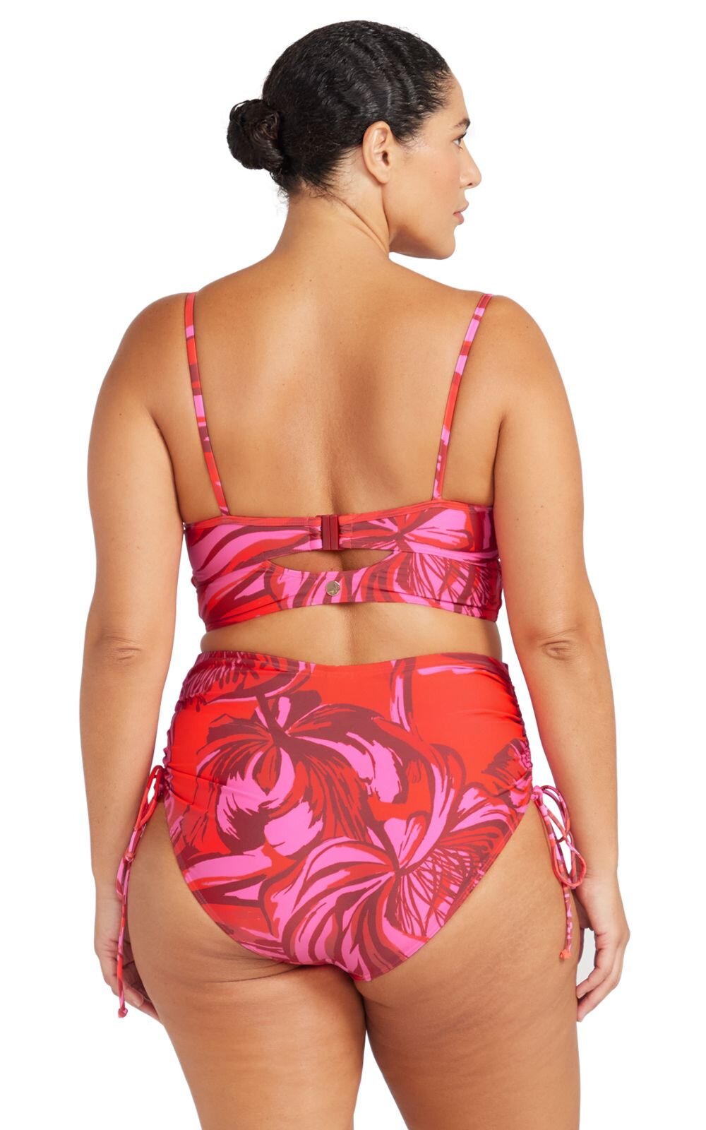 Degas Underwire D/Dd Cup Midriff Bikini Top product photo.