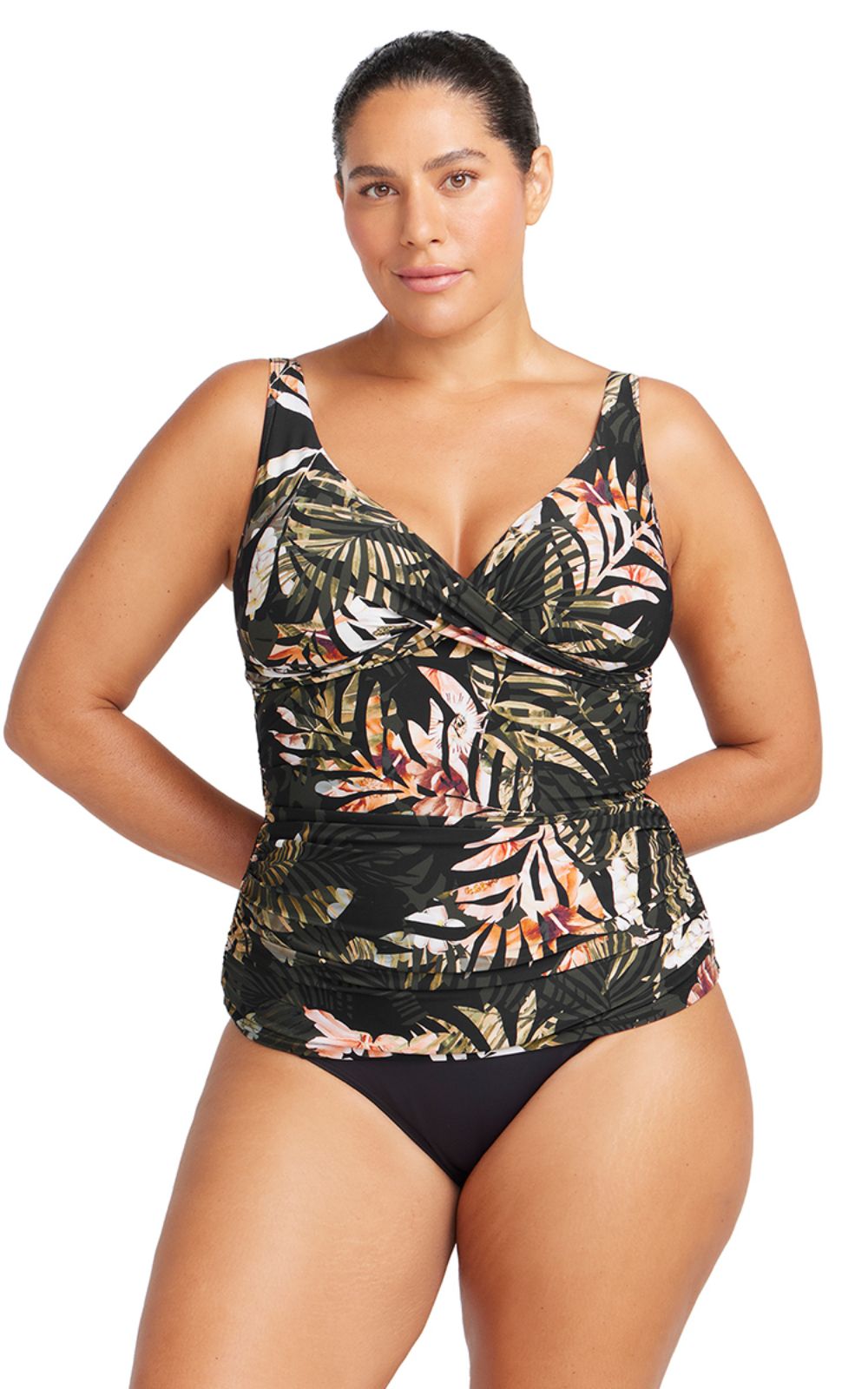 Delacroix Soft D-G Cup Tankini Top product photo.