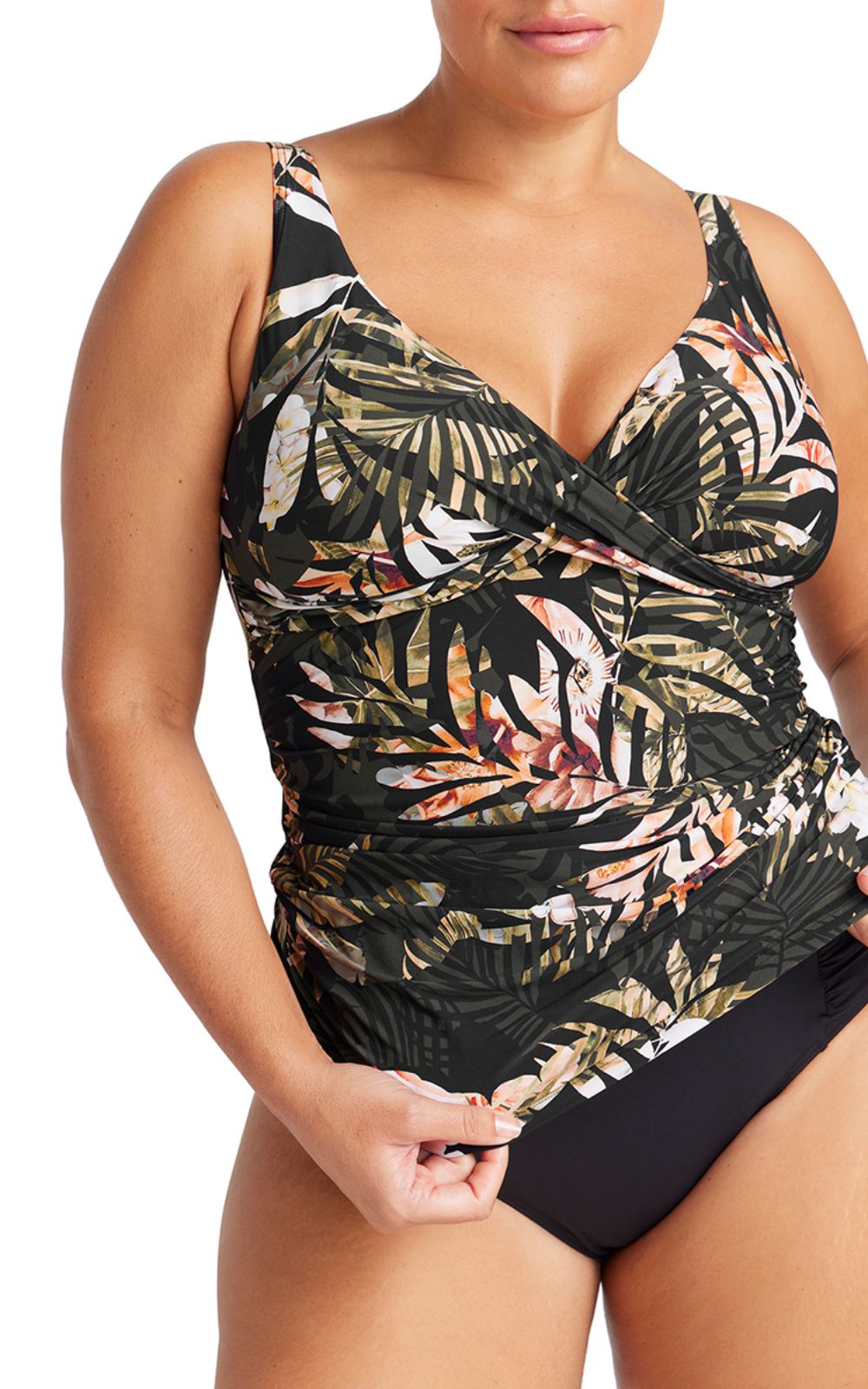 Delacroix Soft D-G Cup Tankini Top product photo.