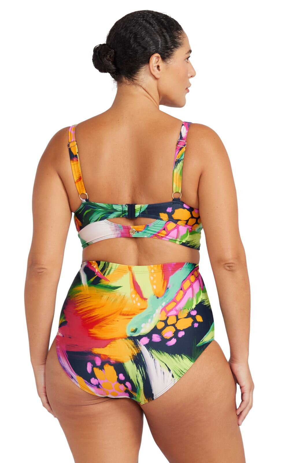 Cezanne Underwire D/Dd Midriff Bikini Top product photo.