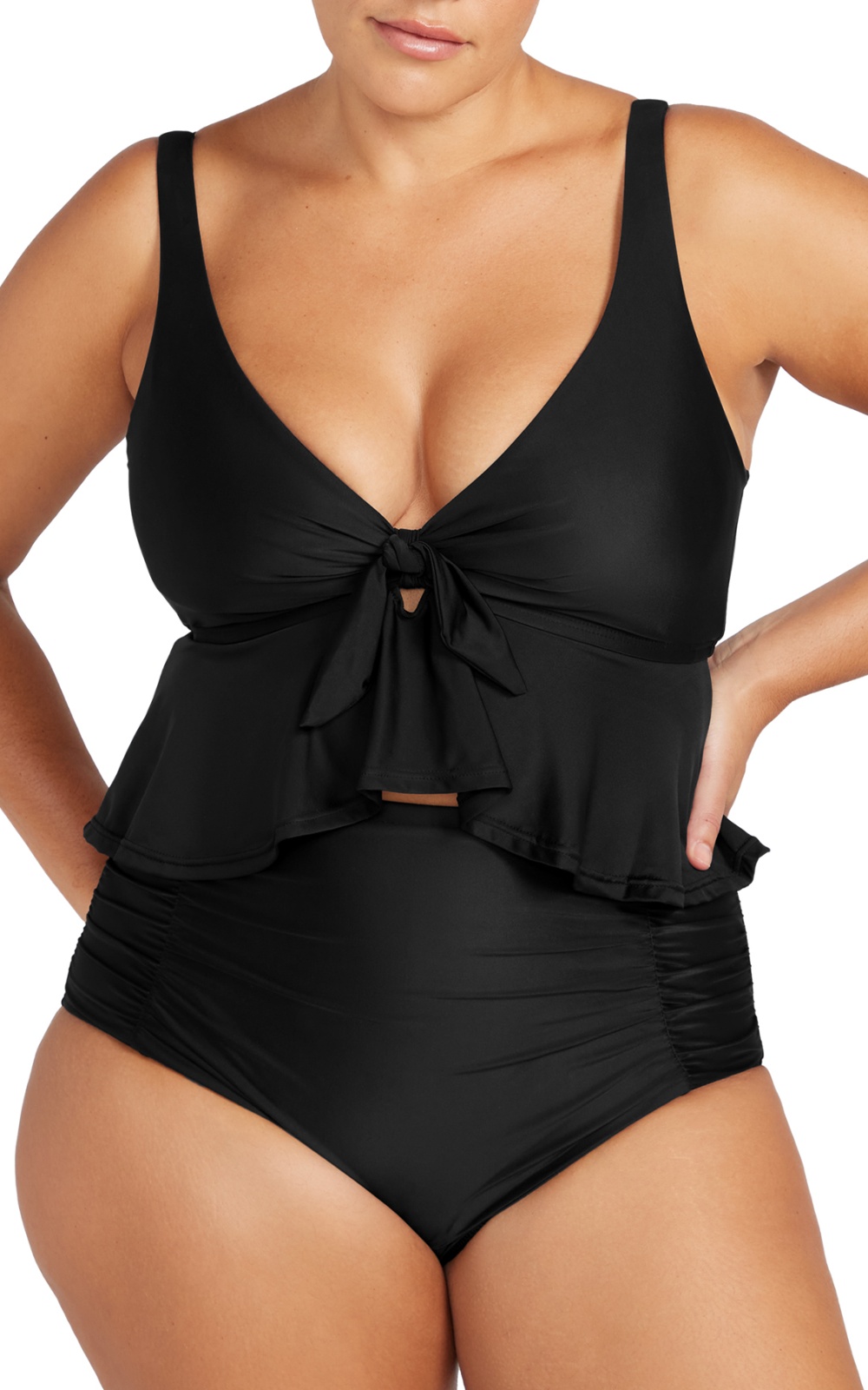 Chagall Midriff Bikini Top  A-D Soft Cup product photo.