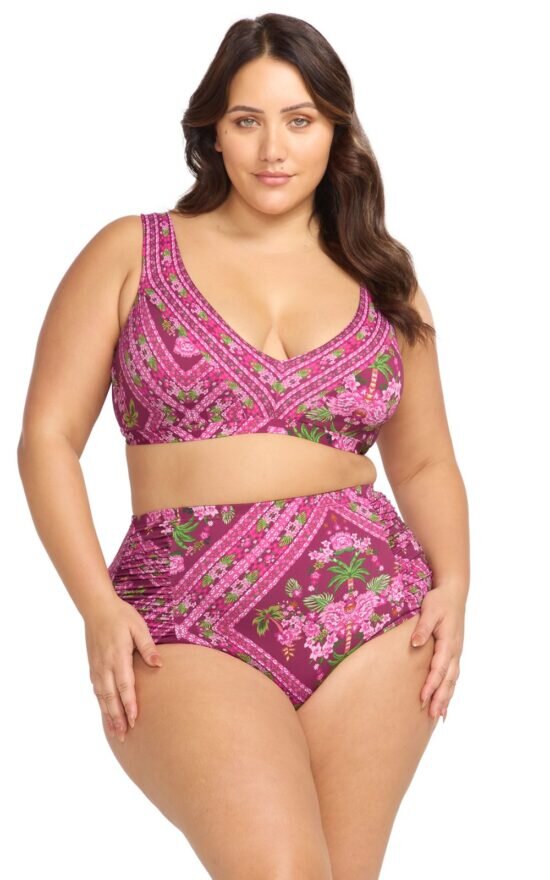 Botticelli High Waist Swim Pant product photo.
