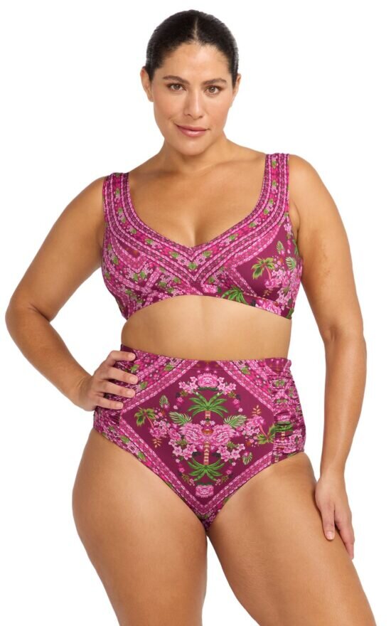Botticelli High Waist Swim Pant product photo.