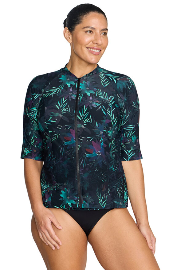 Seurat Sunsafe Top Mid Sleeve Lunafleur product photo.