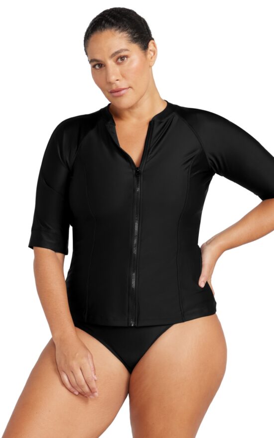 Seurat Sunsafe Mid Sleeve Top product photo.