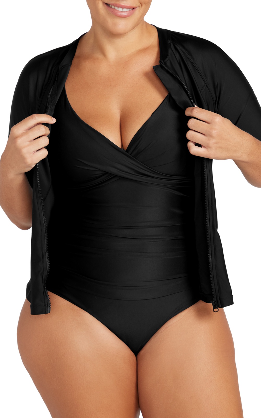 Seurat Sunsafe Mid Sleeve Top product photo.