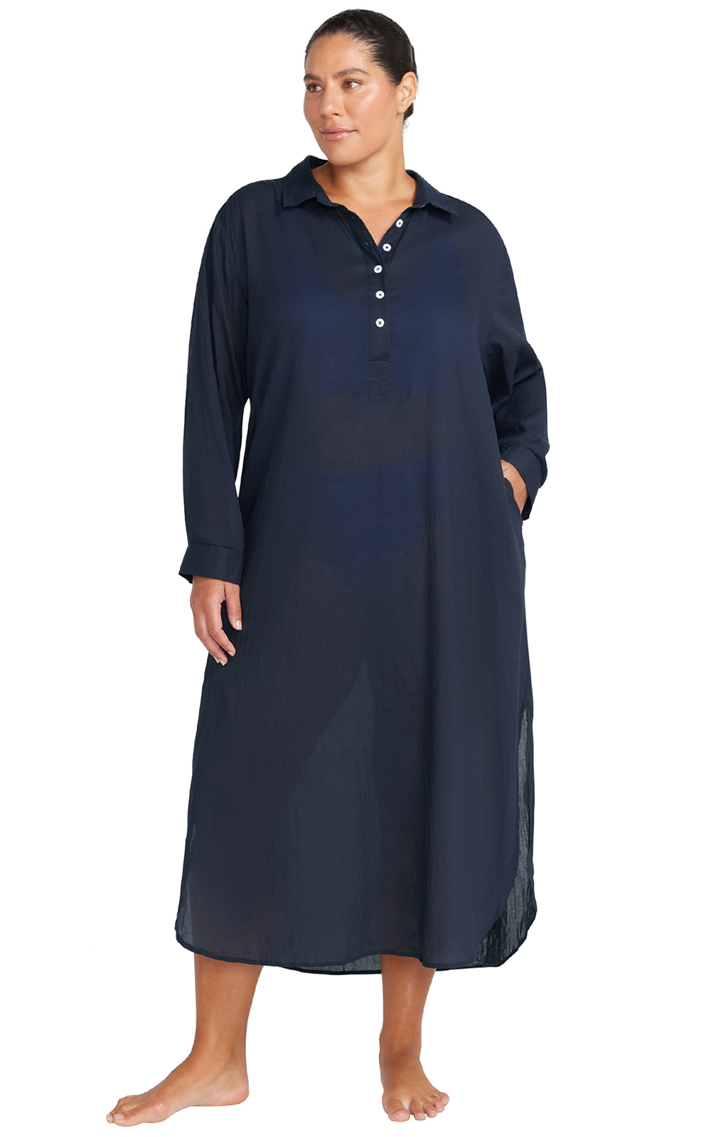 Monteverdi Overshirt Cover Up Maxi Length product photo.