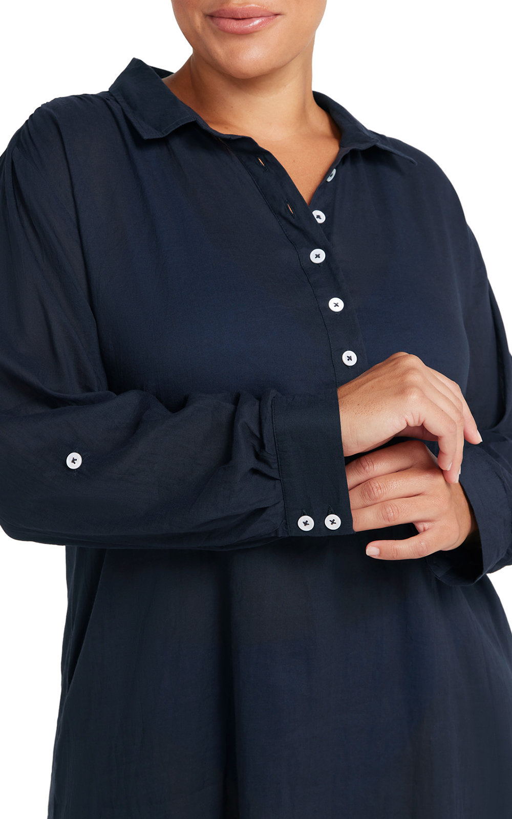 Monteverdi Overshirt Cover Up Maxi Length product photo.