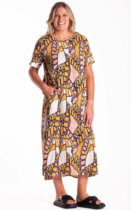 Menaka Dress product photo.