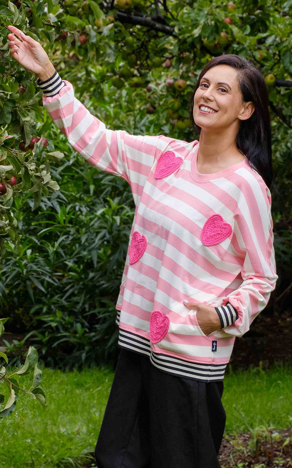 Sweatshirt product photo.