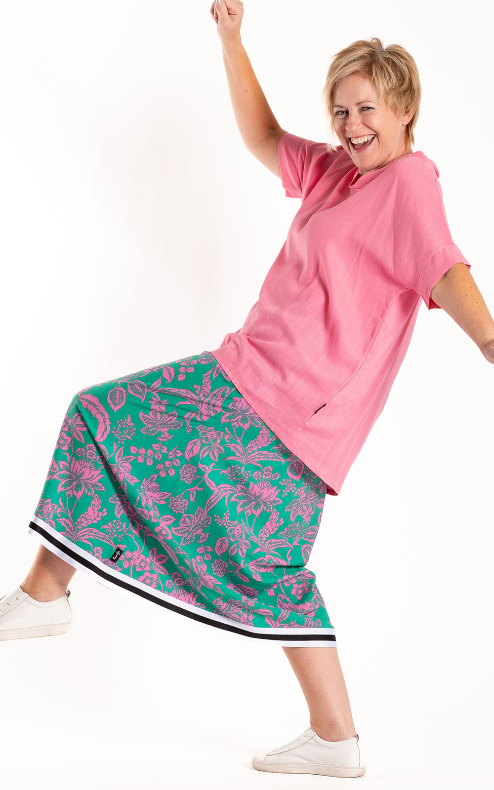 Bias Skirt product photo.