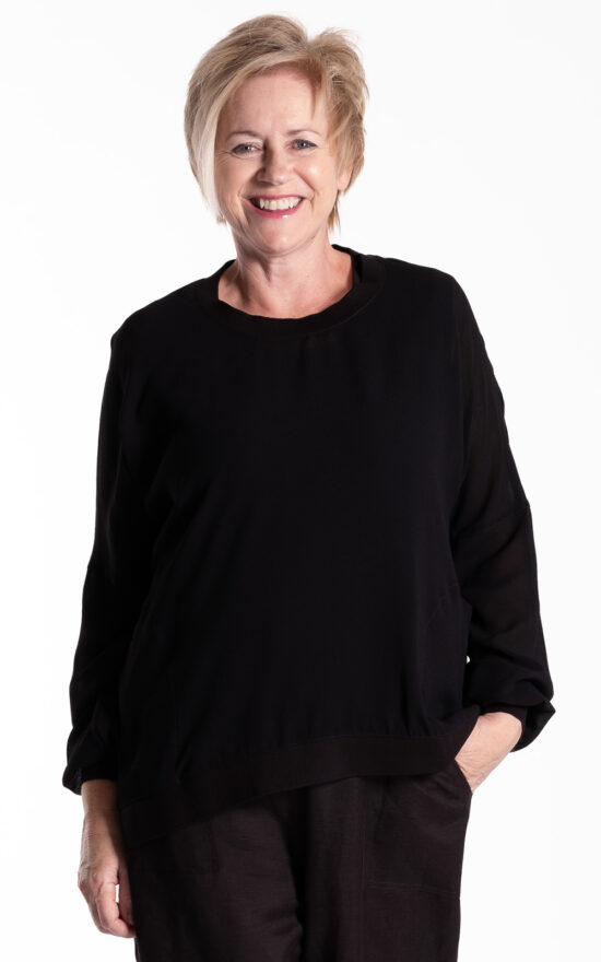 Sweatshirt product photo.