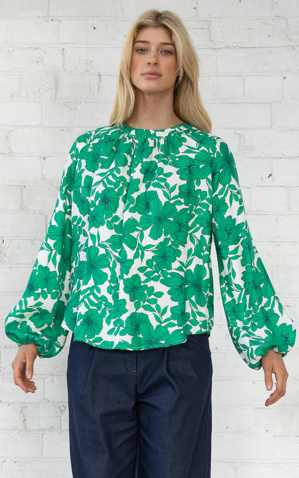 Betty Top In Garden Of Eden product photo.