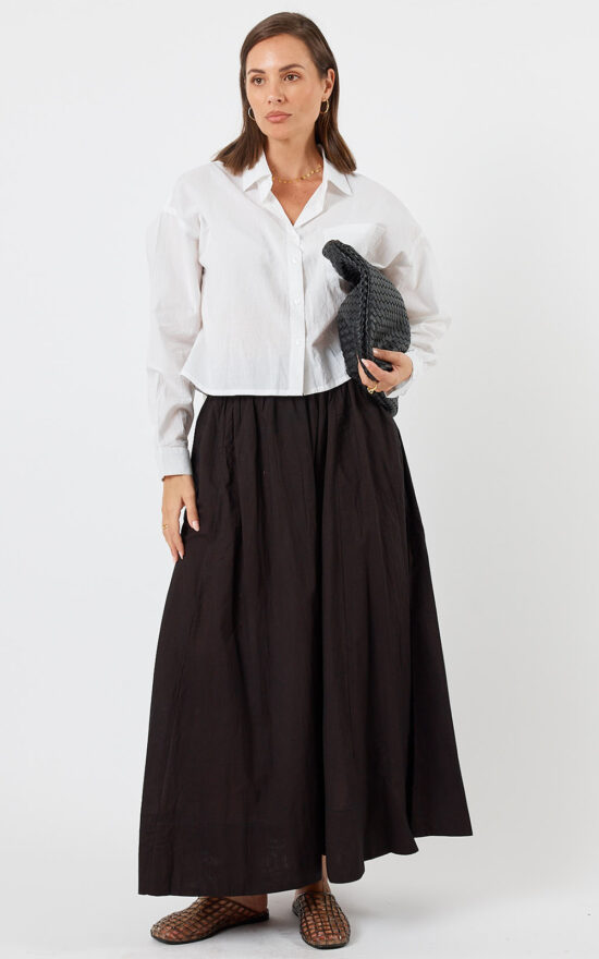 Azure Skirt Plain product photo.