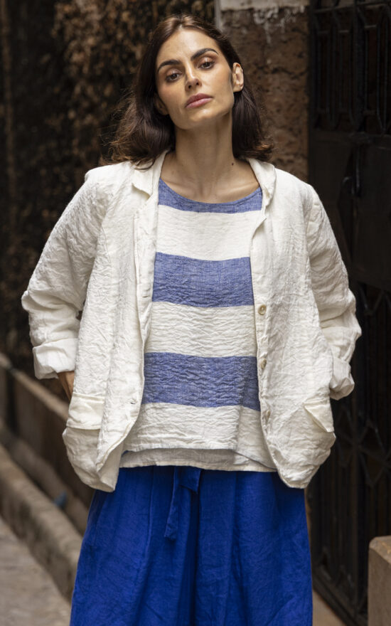 Baridi Jacket Linen product photo.