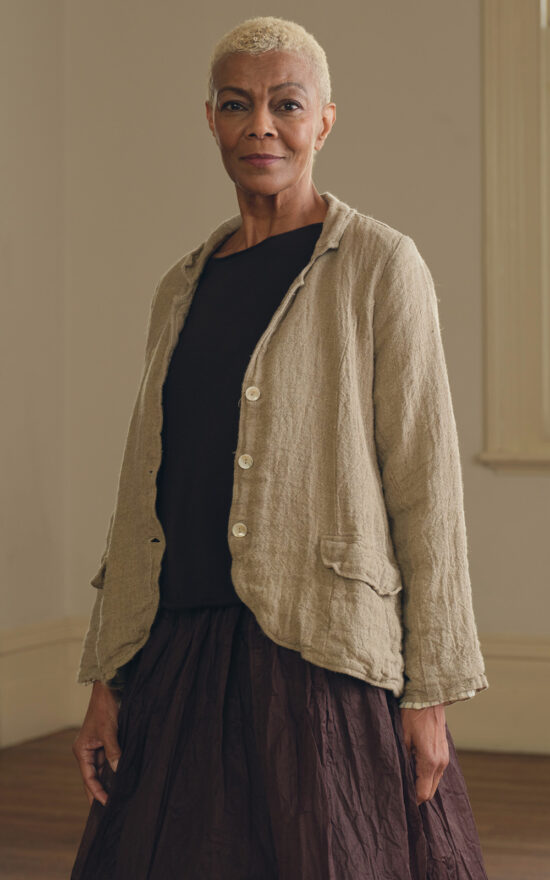 Baridi Jacket Raw Linen product photo.