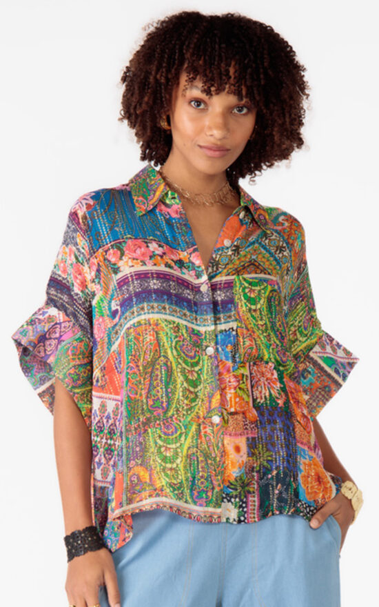 Basilica Kaftan Shirt product photo.