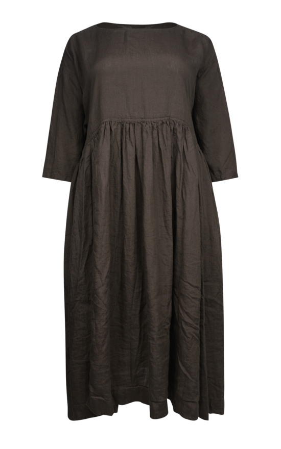 Billy Dress In Linen product photo.
