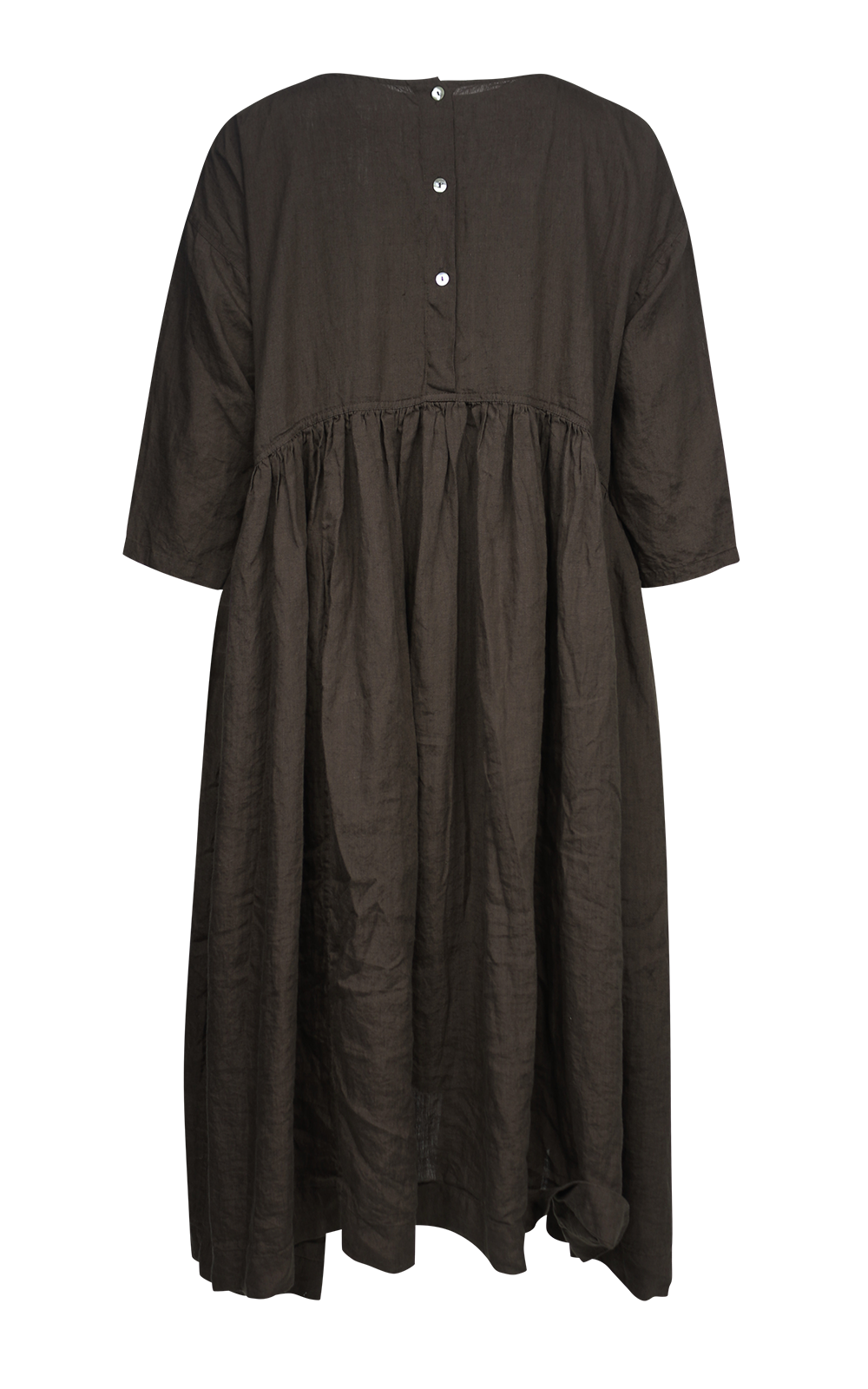 Billy Dress In Linen product photo.