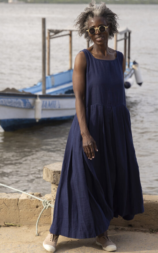 Binti Dress Linen product photo.