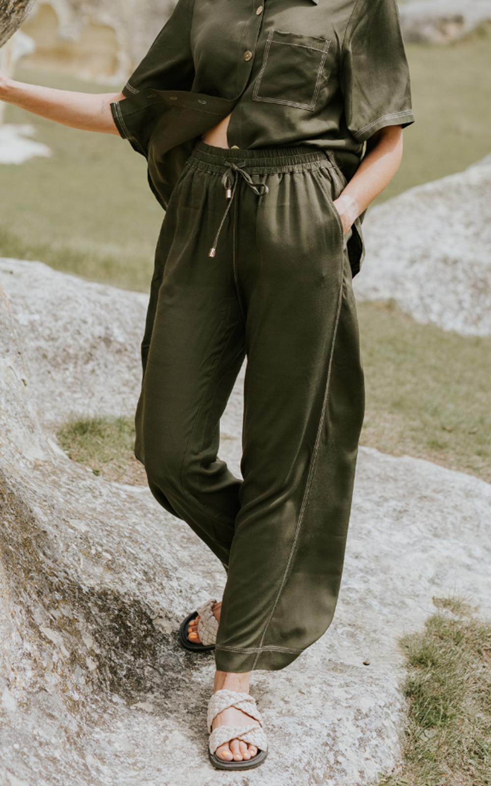 Bowie Pants product photo.