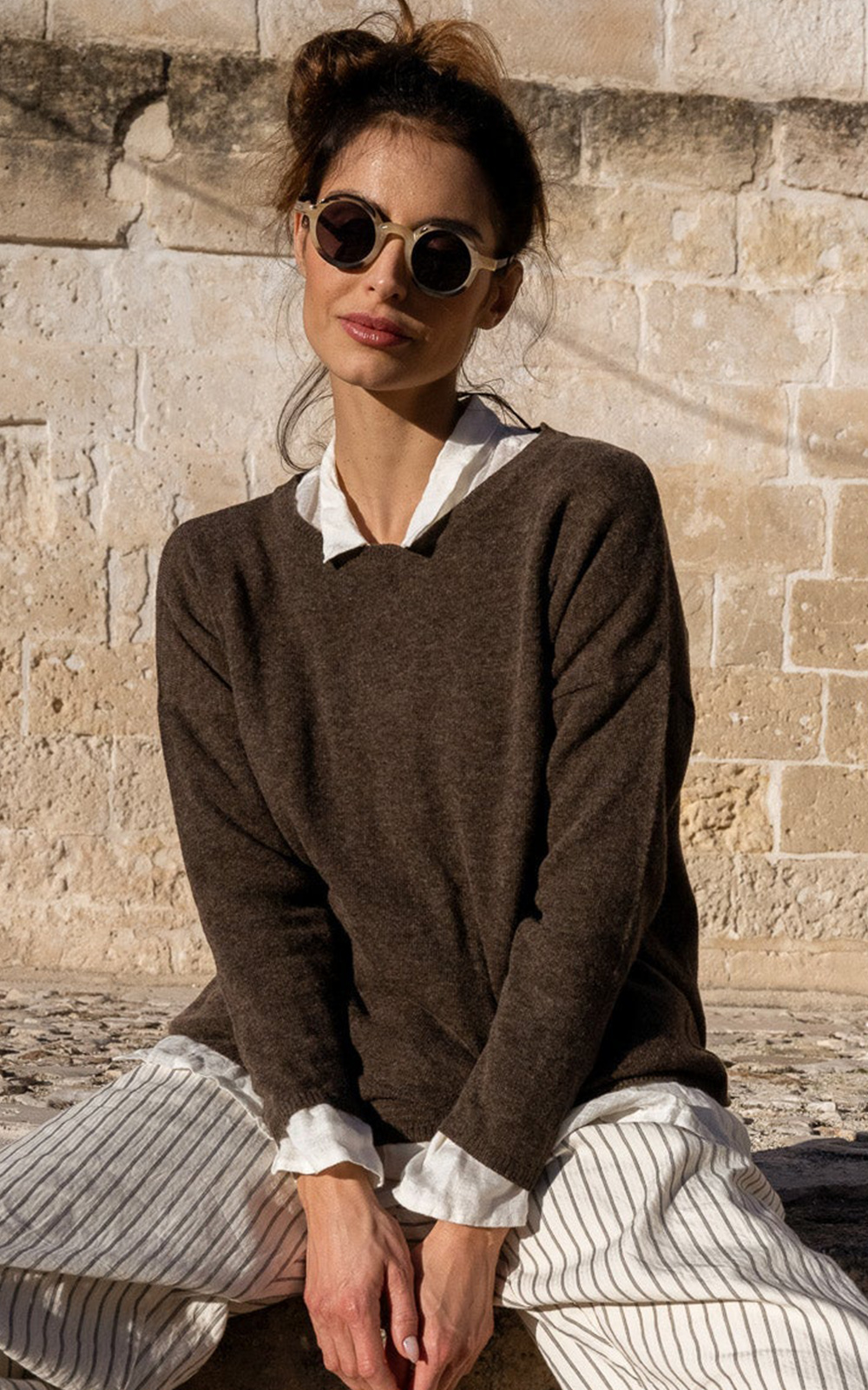 Charlie Jumper Wool product photo.