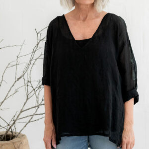 Collie Top Gauze Linen