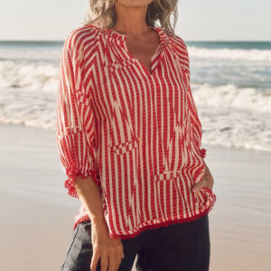 Robin Blouse Boat Stripe