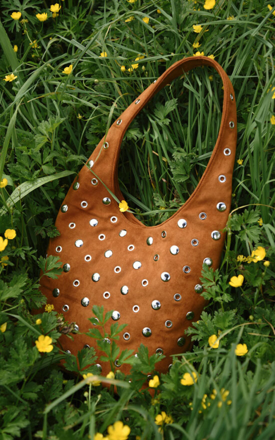 Eyelet You Hold My Hand Bag product photo.