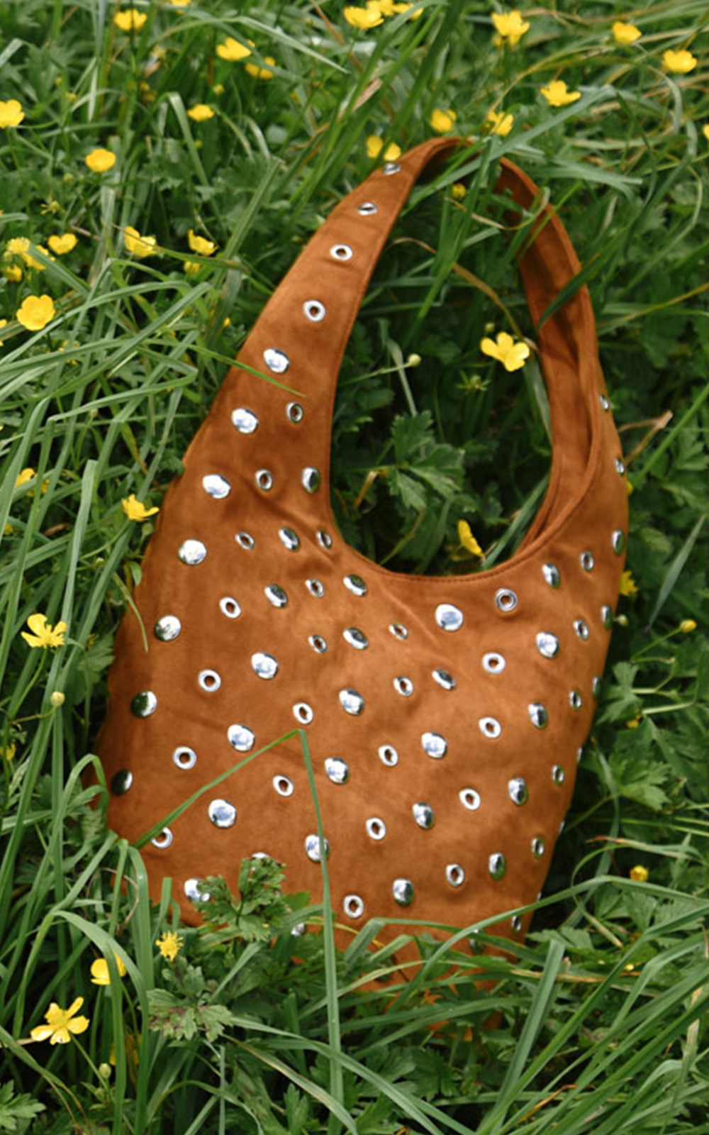 Eyelet You Hold My Hand Bag product photo.