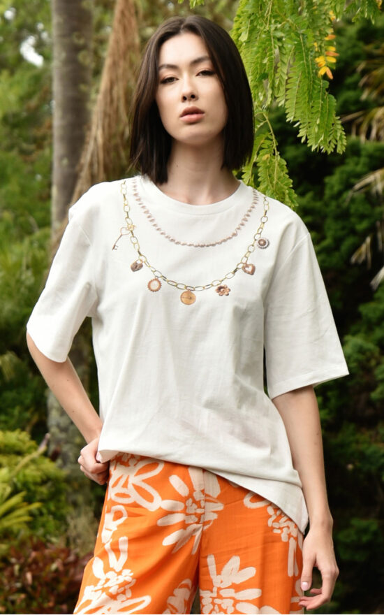 Charm School Tshirt product photo.
