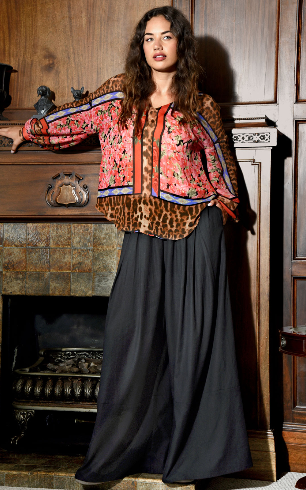 A Fresh Take Blouse product photo.