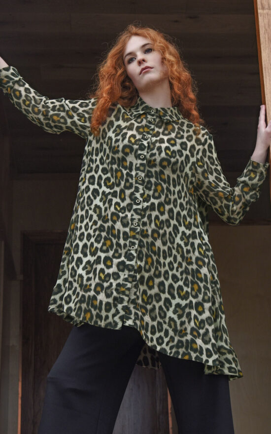 On With The Show Shirt product photo.