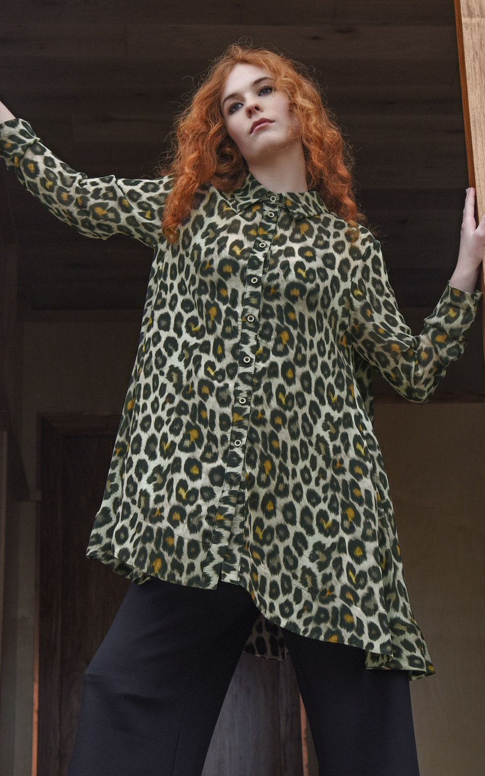 On With The Show Shirt product photo.