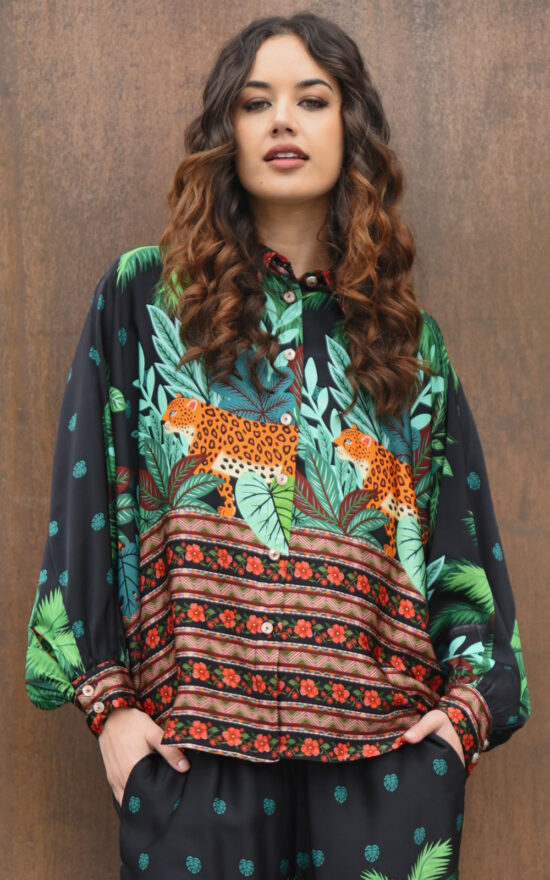 Behind Her Back Shirt product photo.