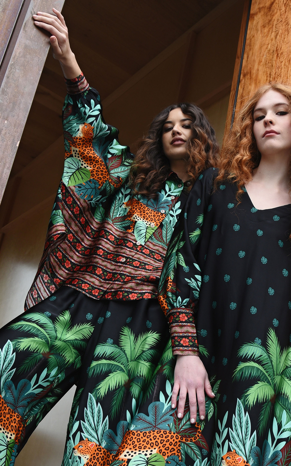 Behind Her Back Shirt product photo.